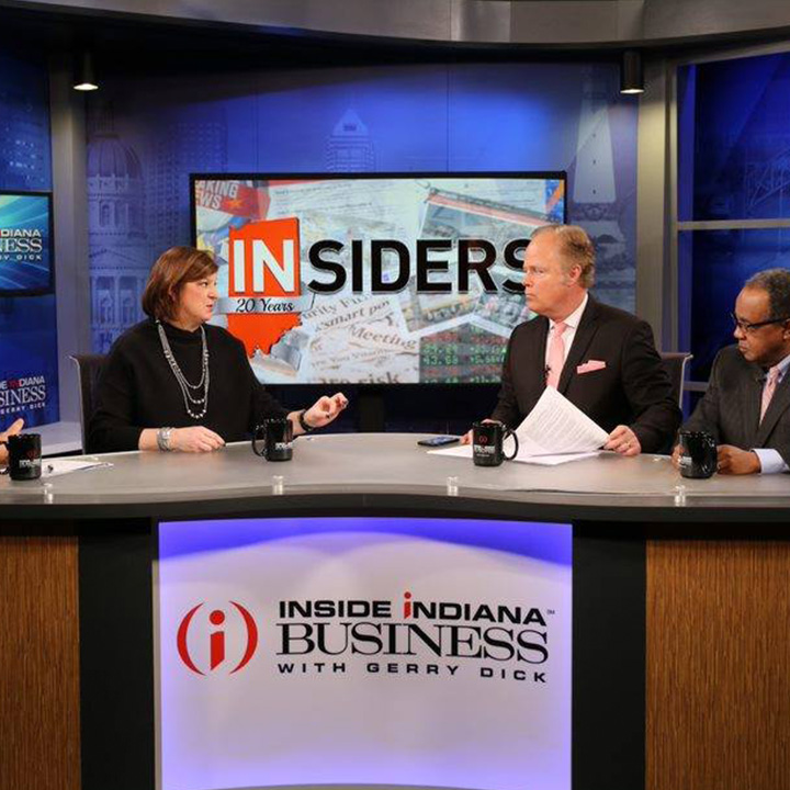 Hathaway Strategies President Anne Hathaway appears on the Inside Indiana Business program